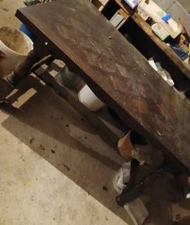 Mobilier table avec rallonges