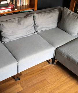 Mobilier canapé modulable