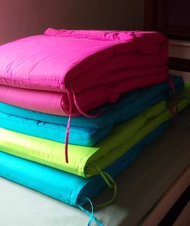 Mobilier coussins chaises longues