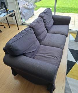 Mobilier canapé Ektorp Ikea 3 places