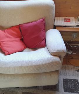 Mobilier 2 fauteuils tissus