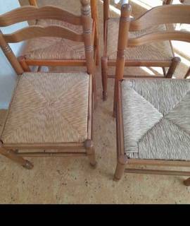 Mobilier 6 chaises