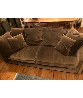 Mobilier canapé en tissu