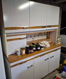 Mobilier buffet de cuisine en formica