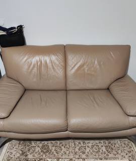 Mobilier de canapé en cuir