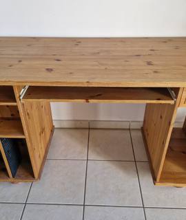 Mobilier bureau en chêne