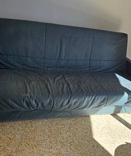 Mobilier canapé lit convertible avec coffre