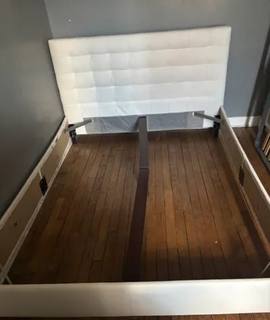 Mobilier cadre lit avec sommier