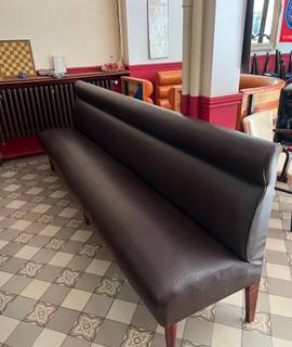 Mobilier banquette bar bistrot