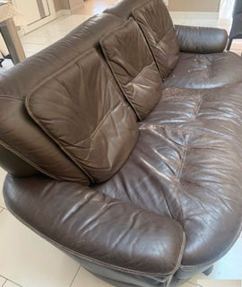 Mobilier fauteuils en cuir