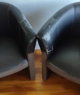 Mobilier 2 fauteuils cabriolet