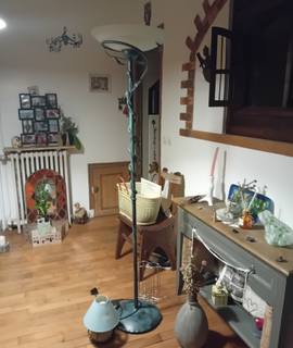 Mobilier lampadaire et lampe de chevet