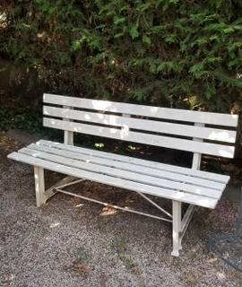 Mobilier banc de jardin
