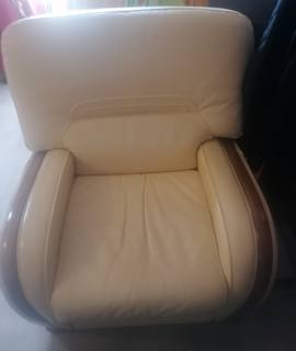 Mobilier fauteuil en cuir