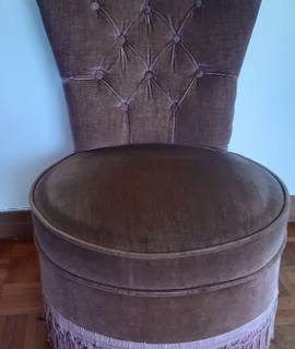 Mobilier 2 petits fauteuils légers à franges (un seul possible aussi)