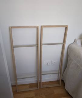 Mobilier cadre tringles Ikea pax