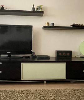 Mobilier meuble TV  bois massif 240 cm