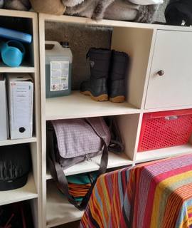 Mobilier 2 étagères en bois