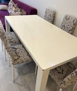 Mobilier table 8 places pour dépanner avec les 6 chaises