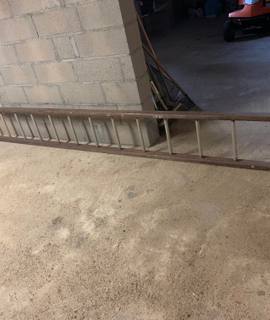 Outillage échelle 4 m