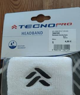 Sport un bandeau de tennis