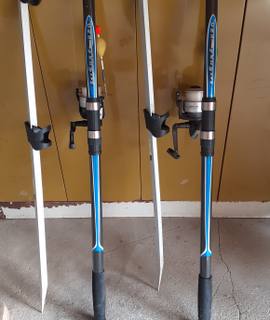 Sport 2 cannes â pêche surfcasting de 4,20 m