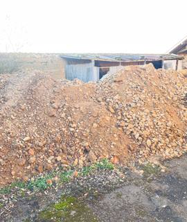 Terre et gravats tout venant