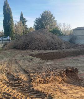 Terre et gravats Terre