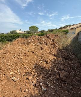 Terre et gravats Terre