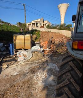 Terre et gravats terre suite a terrassement