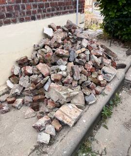 Terre et gravats gravats