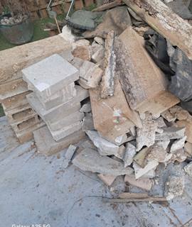 Terre et gravats gravats