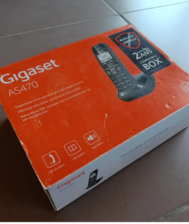 Téléphonie, Internet téléphone fixe DECT GIGASET AS470