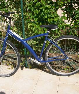 Vélo 1 vélo adulte tout chemin + 1 vélo d'appartement