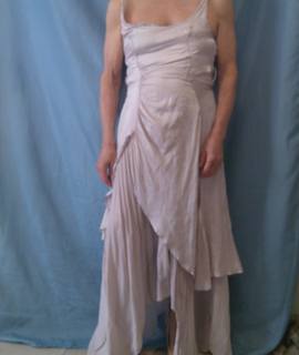 Vêtements robe blanche  pour halloween T 42
