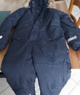 Vêtements combinaison de ski taille 150 bleu marine unisexe comme neuve