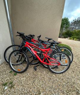 Vélo 4 vélos adolescent + 1 vélo de course homme